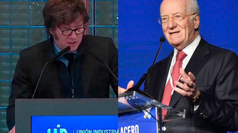Javier Milei tildó de "Don Chatarrín de los tubitos caros" a Paolo Rocca, dueño de Techint