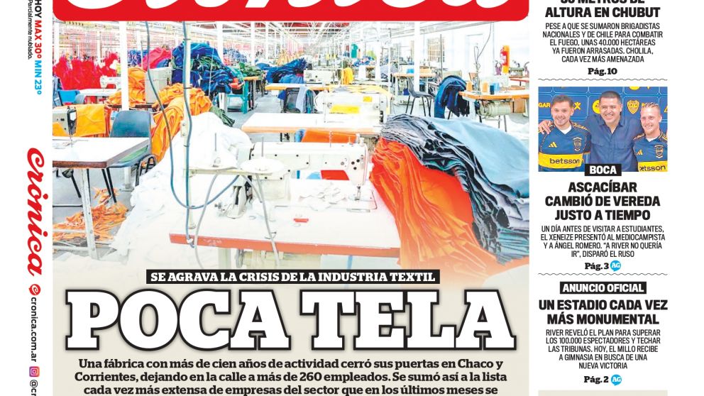 Tapas del mi�rcoles 28 de enero de 2026.