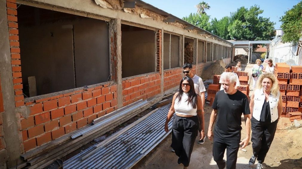 Avanzan las obras en escuelas de Quilmes: dónde y los trabajos que se realizan
