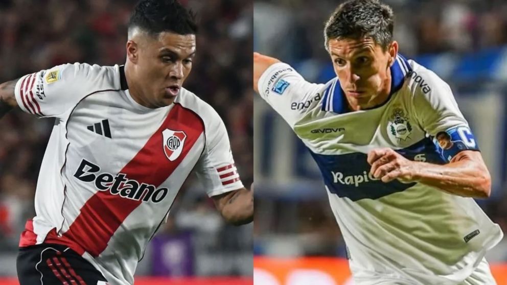 Juanfer Quintero intentará guiar a River frente a Gimnasia de La Plata que contará con Nacho Fernández.