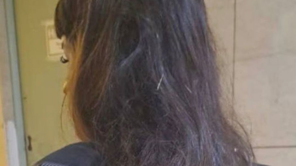 La adolescente víctima del ataque.