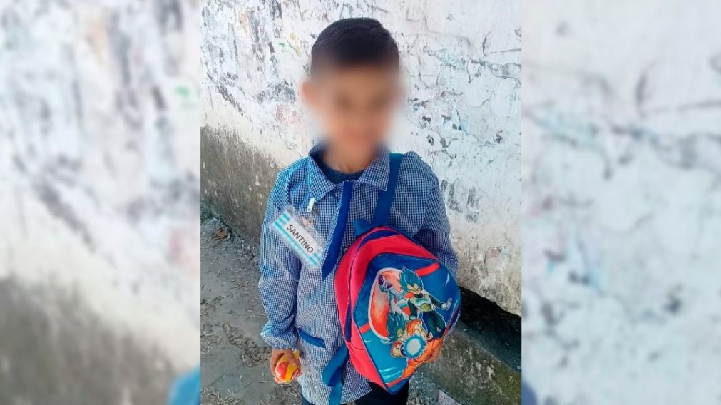Santino. Víctima de la violencia familiar.