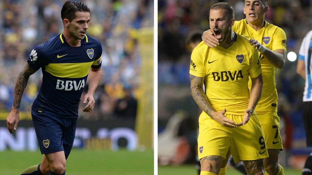 Gago y Benedetto, figuras lesionadas del bicampeón. (Nahuel Ventura/Diario Crónica)