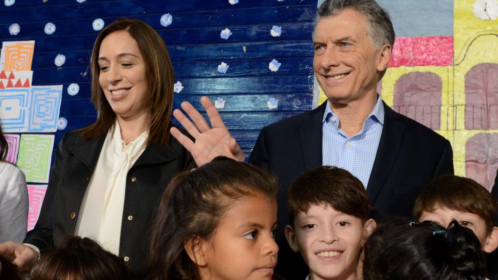 Acto en la escuela N° 34 Mariano Acosta de Villa Vista (Prensa Presidencia).