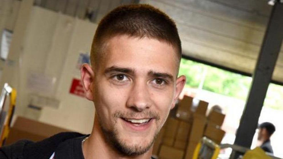 Luke Hanoman, el hombre que tuvo la infección.