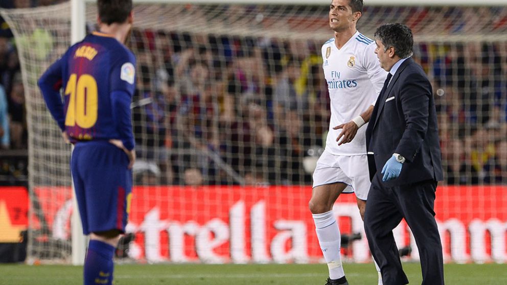 Real Madrid teme por una posible lesión de CR7. (AFP)