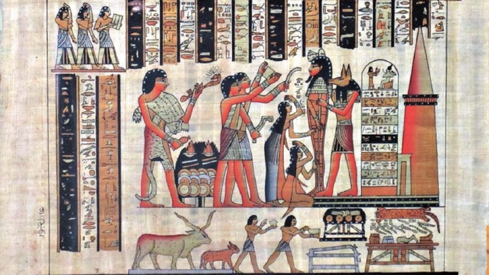 En los �ltimos papiros hallados, se ve como se preparaban a seres humanos para consumar el sacrificio. �Era s�lo para acompa�ar a los faraones?