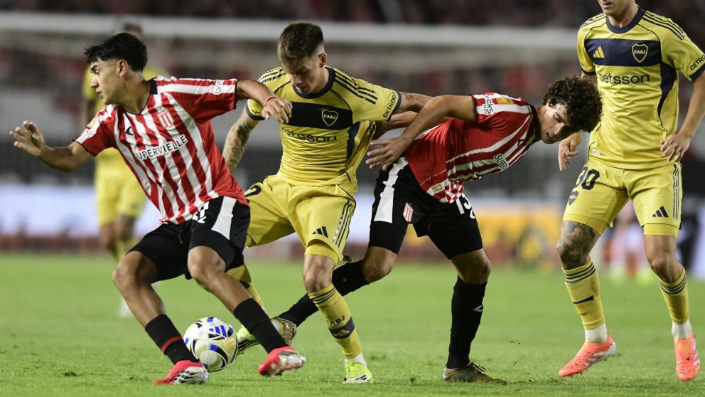 González Pirez amplió la ventaja y Boca está para el cachetazo: gana Estudiantes de La Plata 2-0