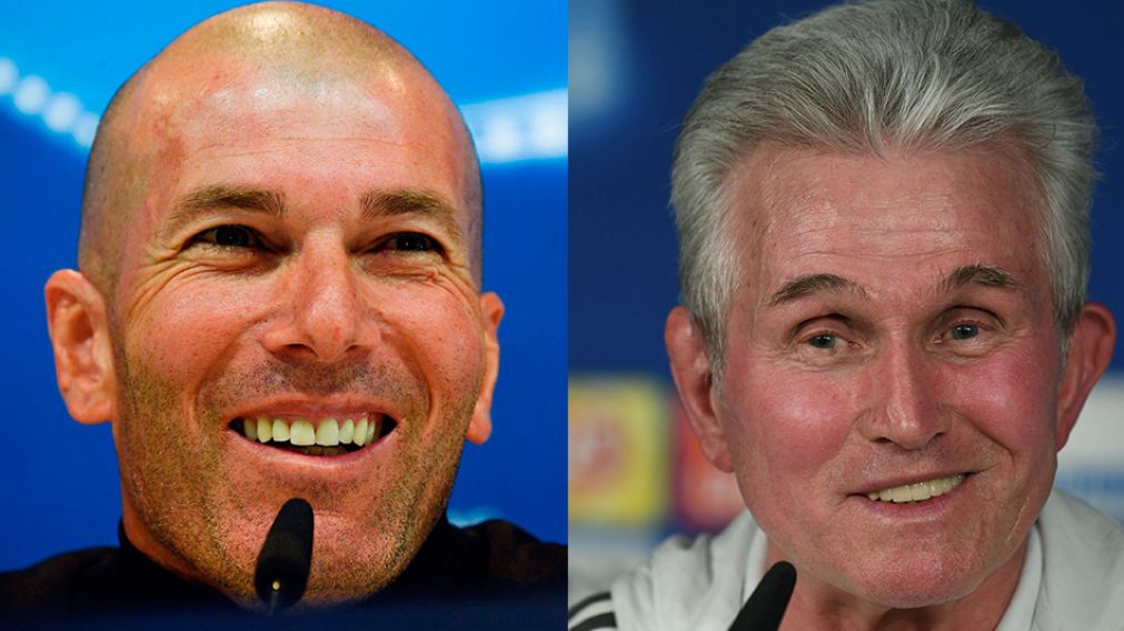 Zinedine Zidane y Jupp Heynckes hablaron tras el empate que clasific� al Madrid. (AFP)