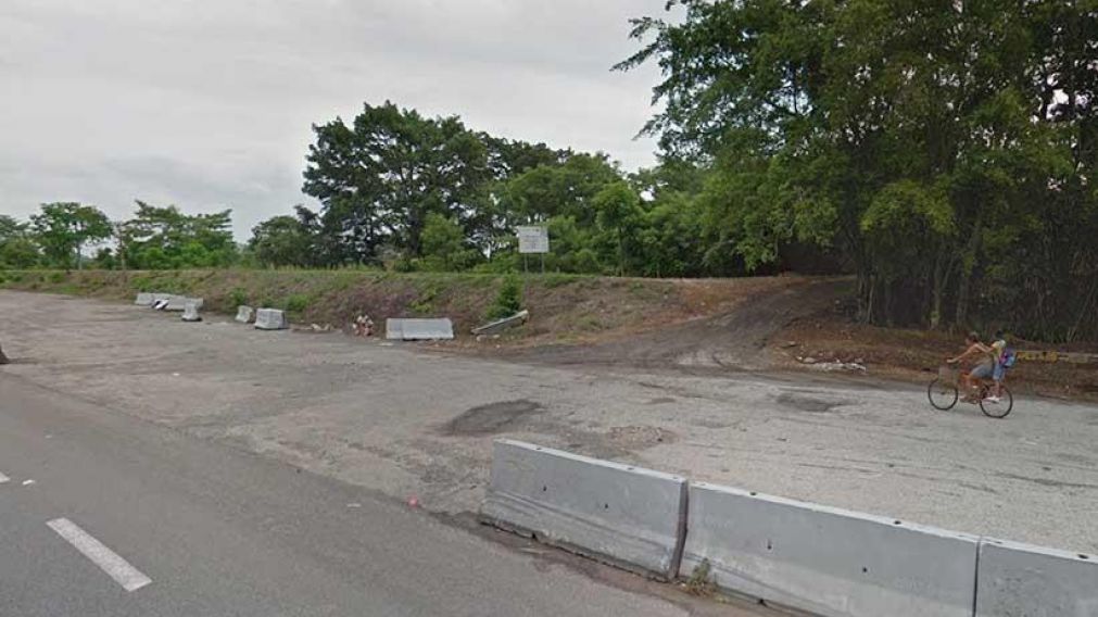 Ruta en la que el hombre fue asaltado.