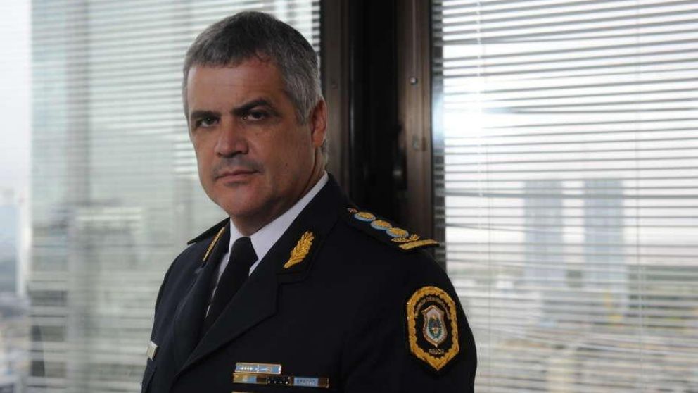 Fabián Perroni, jefe de la Policía de la Provincia de Buenos Aires.