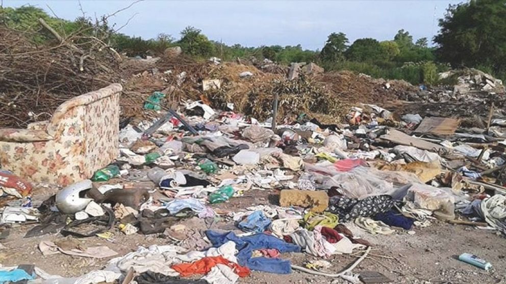 Hallan feto en un basural en Biganda, Santa Fe.