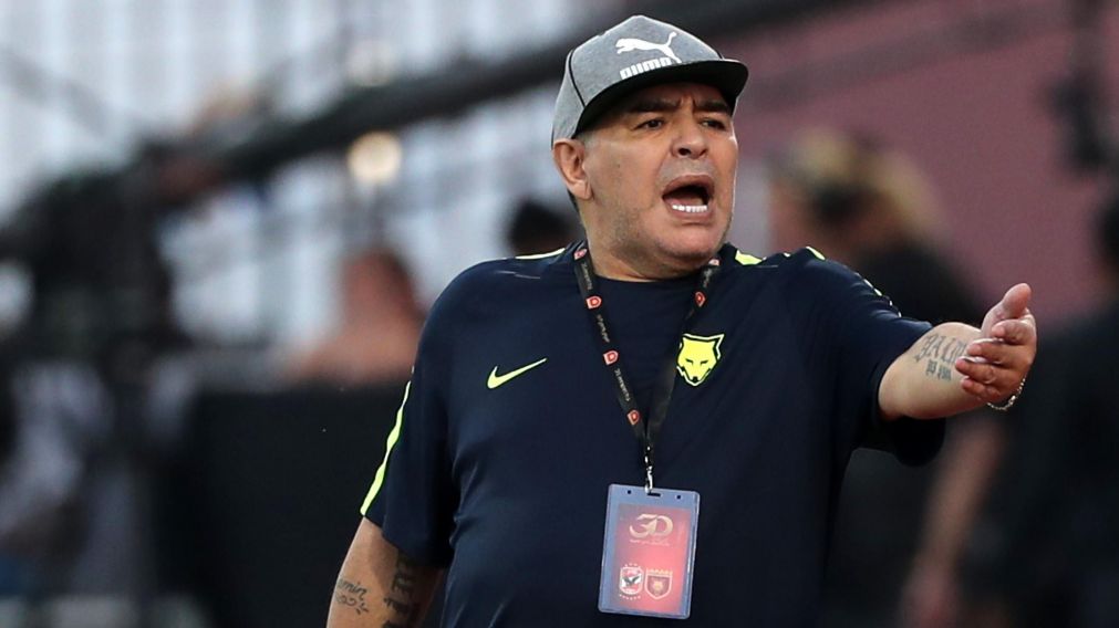 De esta manera, Maradona finalizó su etapa en Al Fujairah. (AFP)