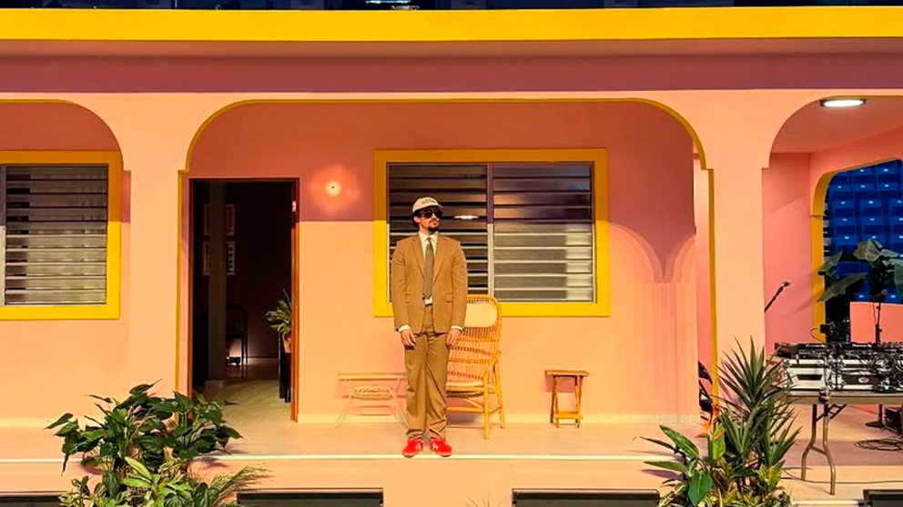 La "casita" de Bad Bunny lleg� a la Argentina y crece la expectativa por sus shows en River