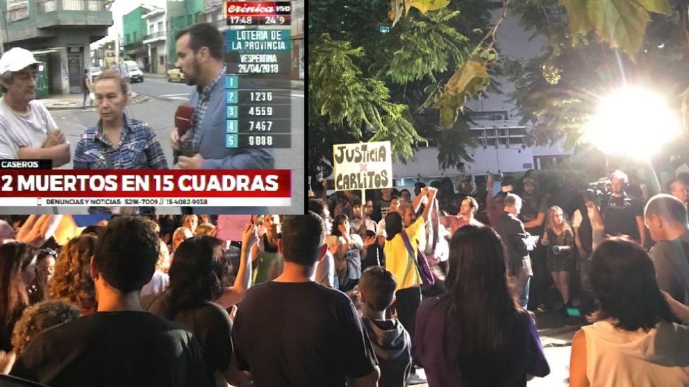 La gente en las calles pide seguridad. (@florbombini)