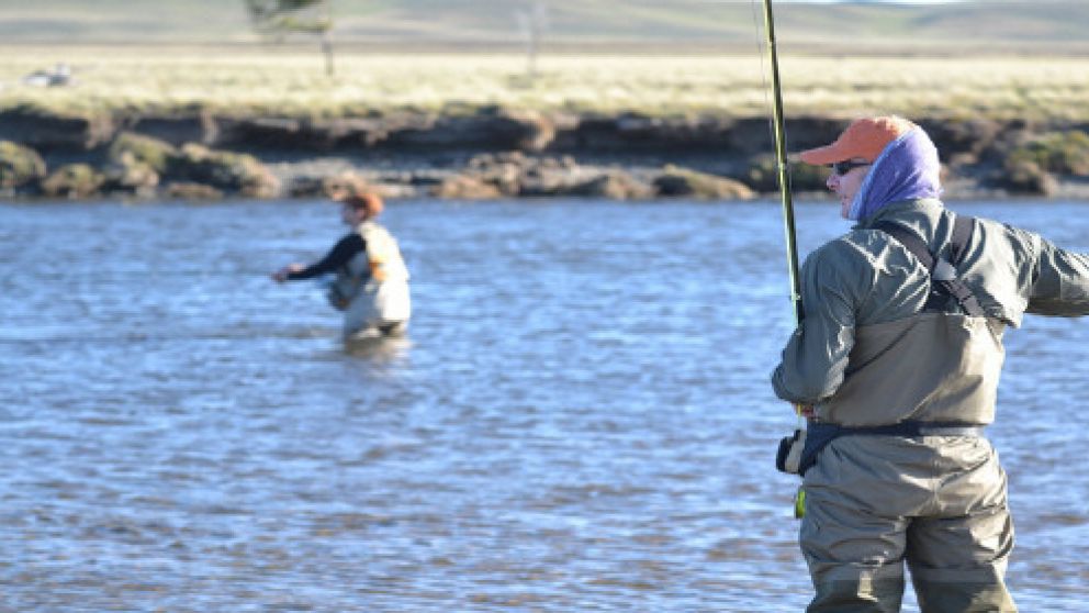 Pesca en un marco expectacular.