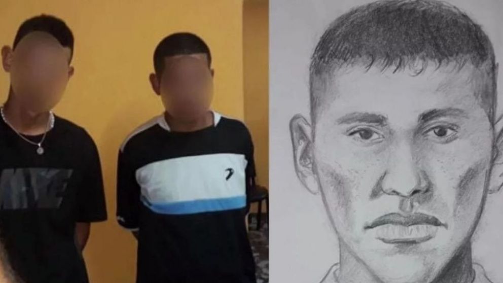 Rodolfito, El Viejo y el identikit. (Archivo)