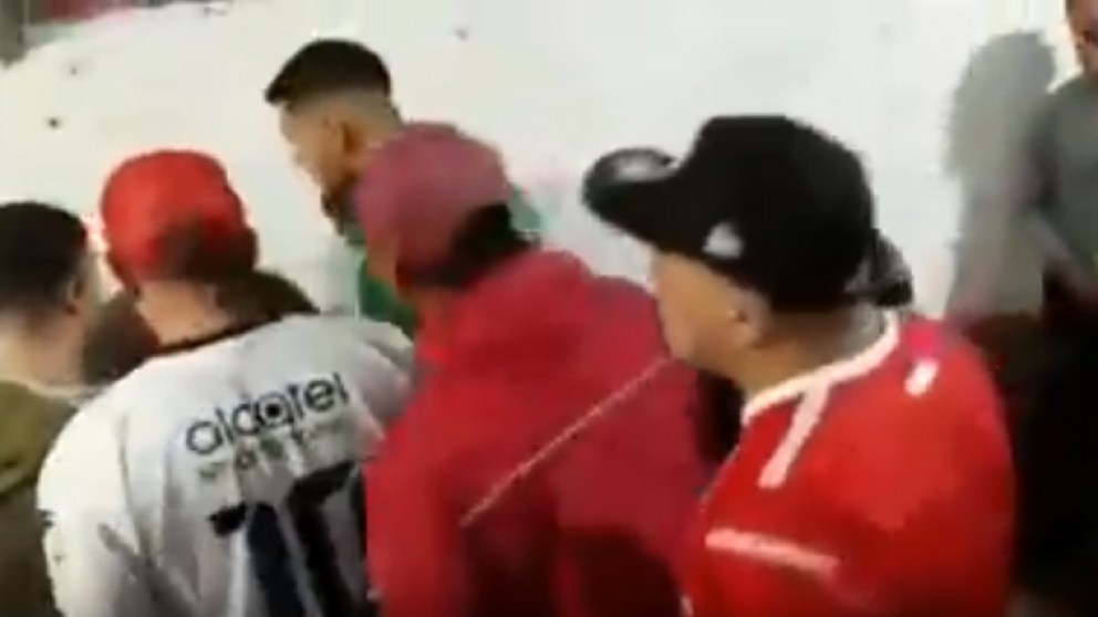 La barra de Huracán, a las piñas en el Tomás A. Ducó