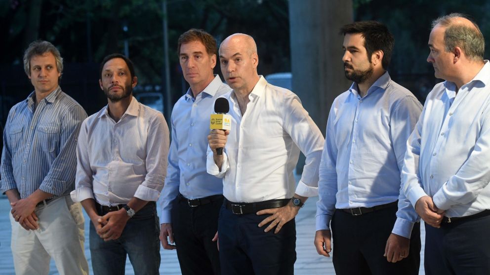Larreta anunci� este martes baja en los impuestos. (T�lam)