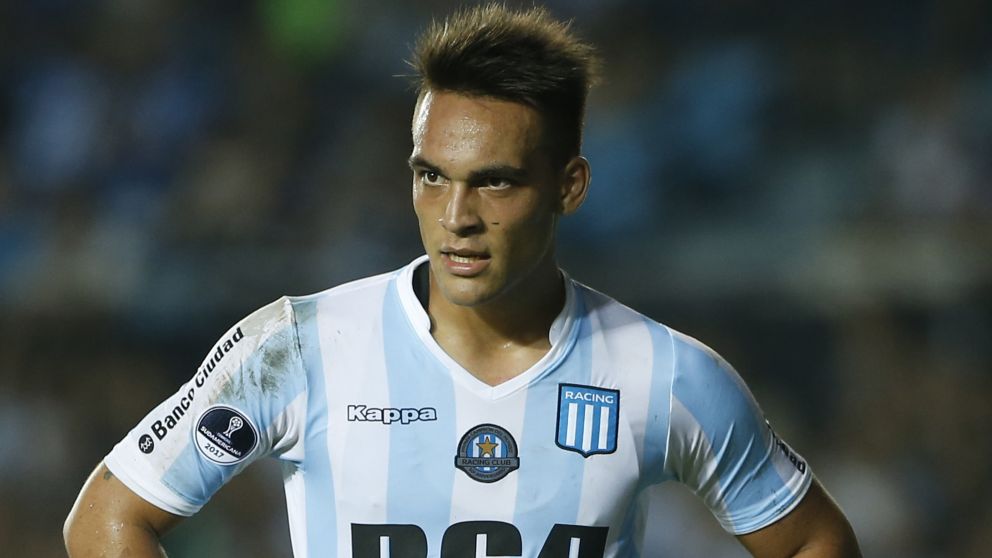 Lautaro Martínez y el objetivo de Racing en la Superliga: Clasificar a la próxima Libertadores.