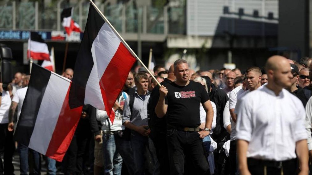 Los concurrentes recordaron el nacimiento de Hitler en el marco de un festival. (Reuters).