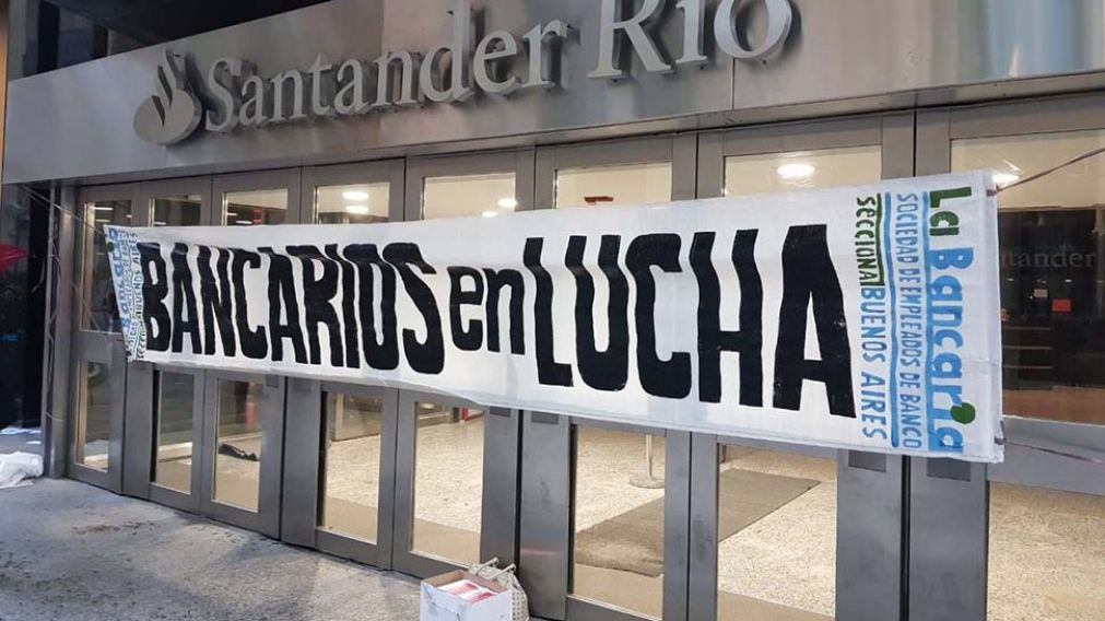 Otra jornada sin bancos.