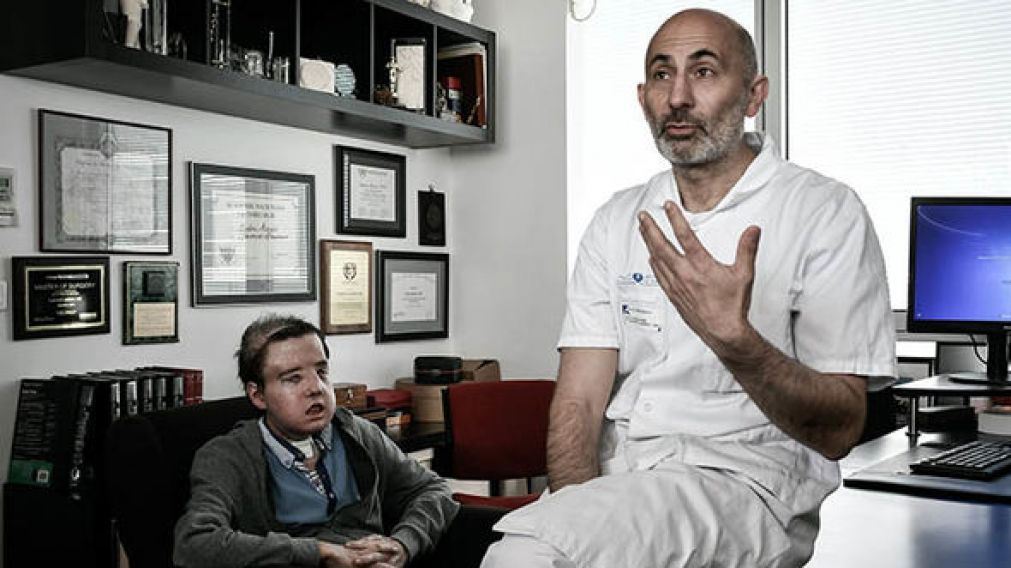 El especialista Lantiere y Hammon, su paciente más particular.