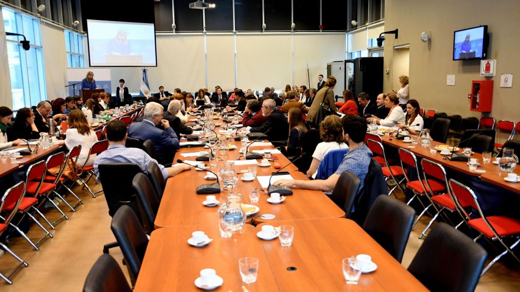 Este miércoles continuarán los discursos en el plenario de Diputados (Télam).