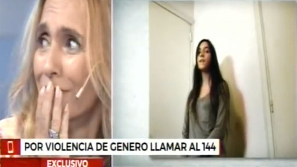 La madre de Ángeles, recordando a su hija (Captura TV).