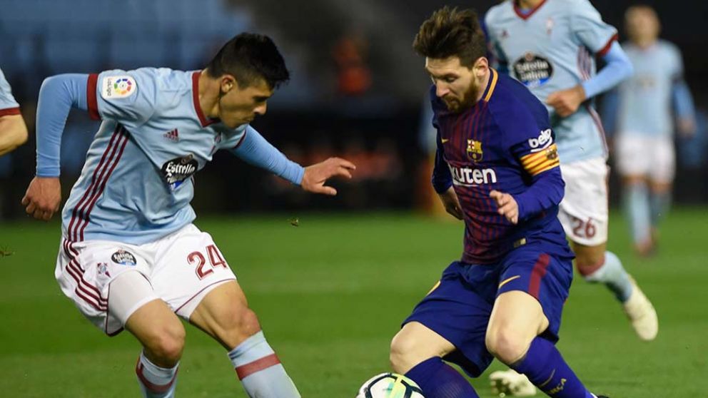 Barcelona, puntero de la Liga de España, cuidó a los titulares y apenas empató con Celta.