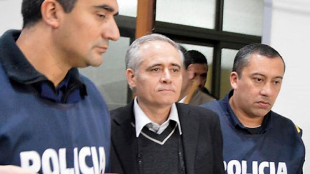 Así trasladaban al cura abusador, Justo José Ilarraz.