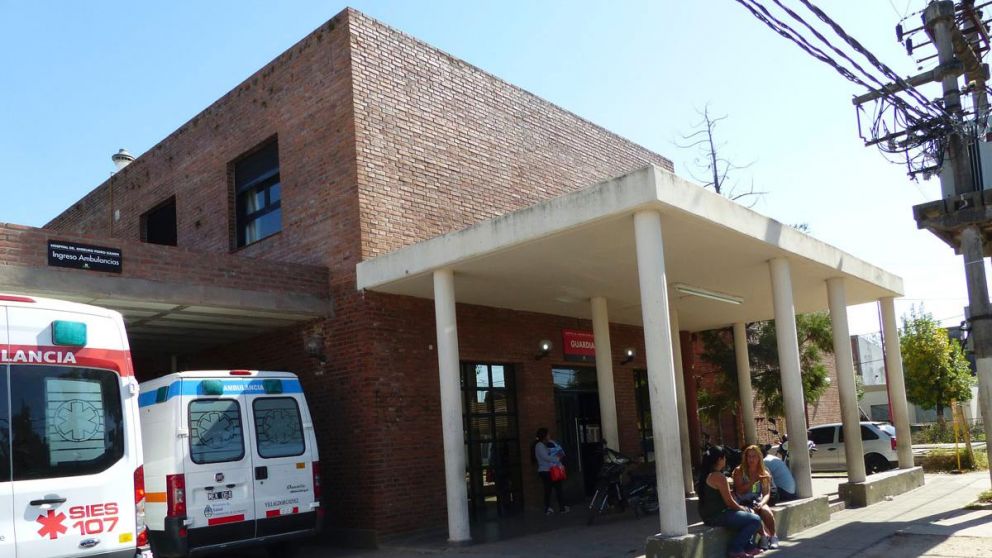 Hospital al que fue trasladado la víctima.