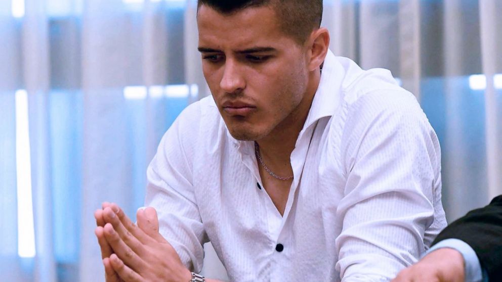 Zárate durante el juicio en el que fue hallado culpable.