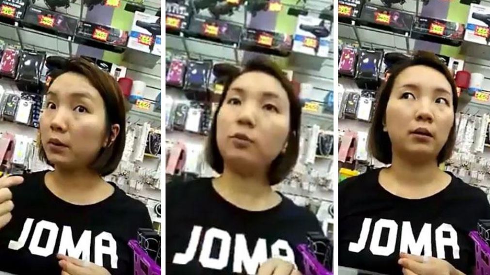 La mujer se había vuelto viral por defender su local a insultos y botellazos.