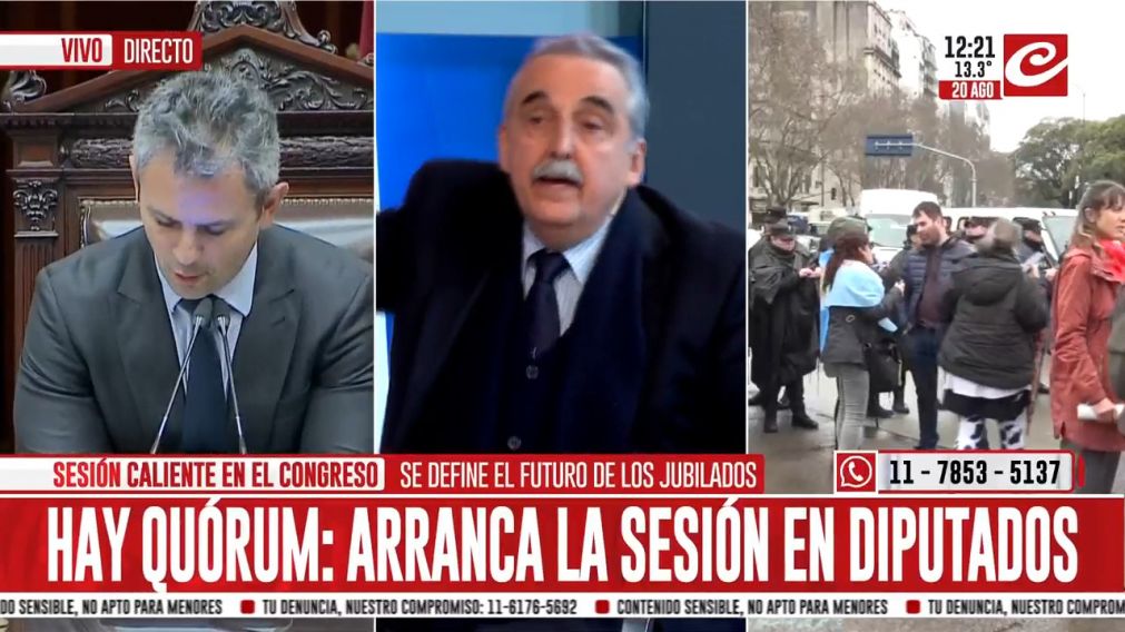 Guillermo Moreno estuvo en nuestros estudios.