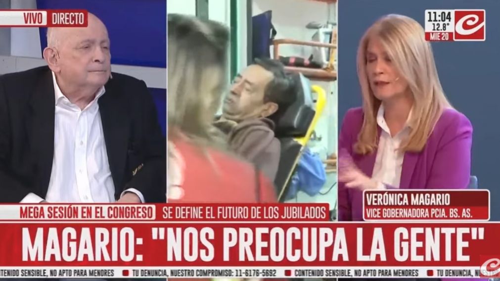 Verónica Magario criticó al Gobierno de Javier Milei (Crónica HD).