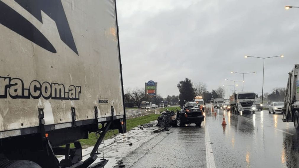 Una persona fallecida por un choque en el ramal Campana de la Panamericana.