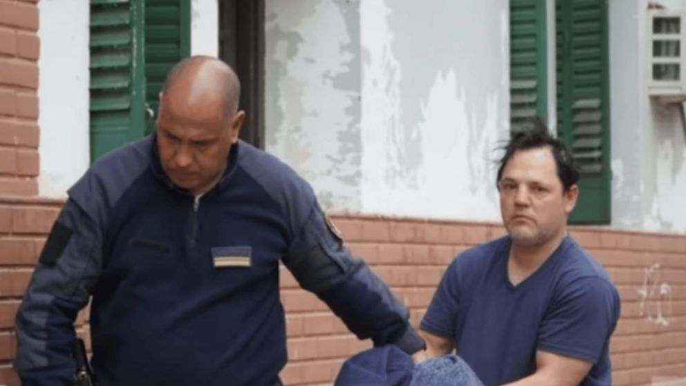Zaráte mientras era trasladado (Gentileza