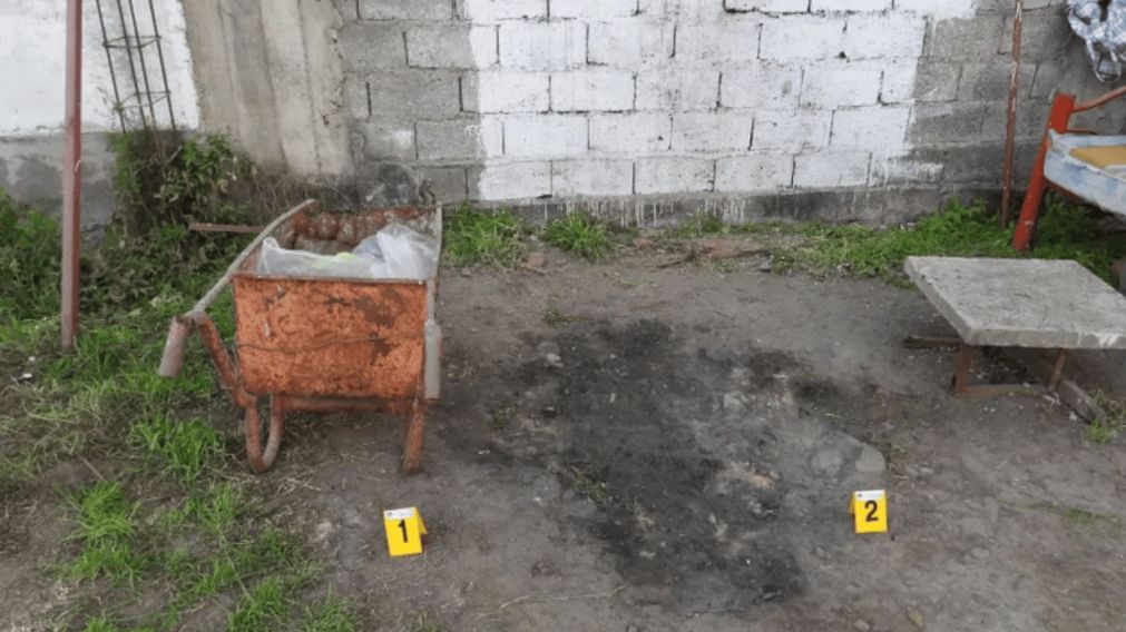 Las partes que fueron marcadas por Gendarmería.