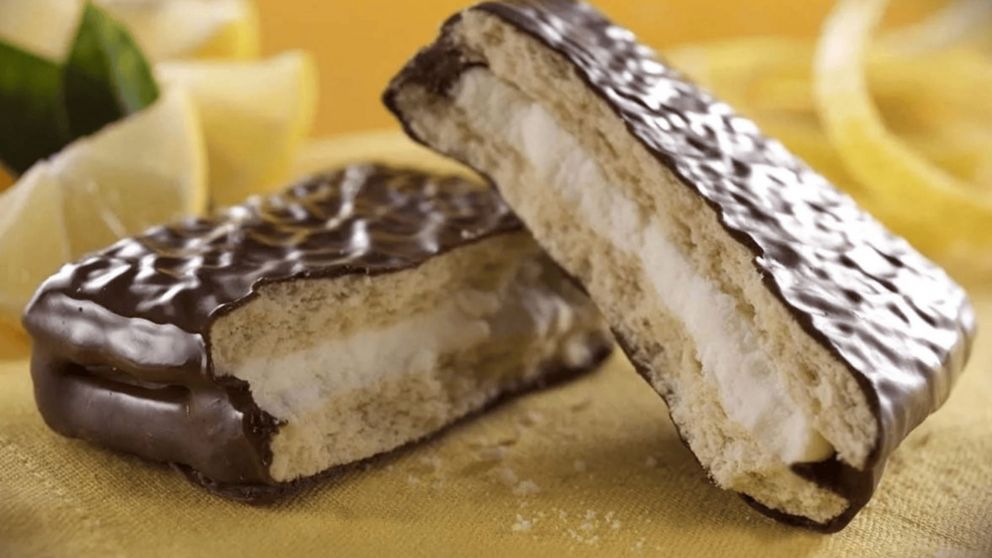 �La envidia del barrio! Galletitas rellenas de lim�n ba�adas en chocolate