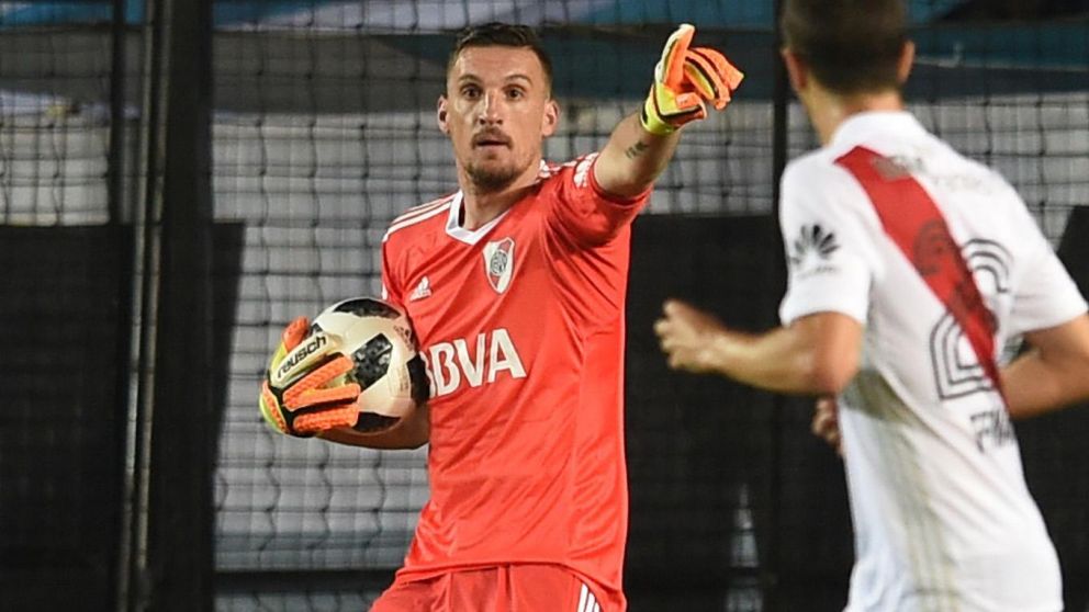 El arquero de River sigue sumando elogios.