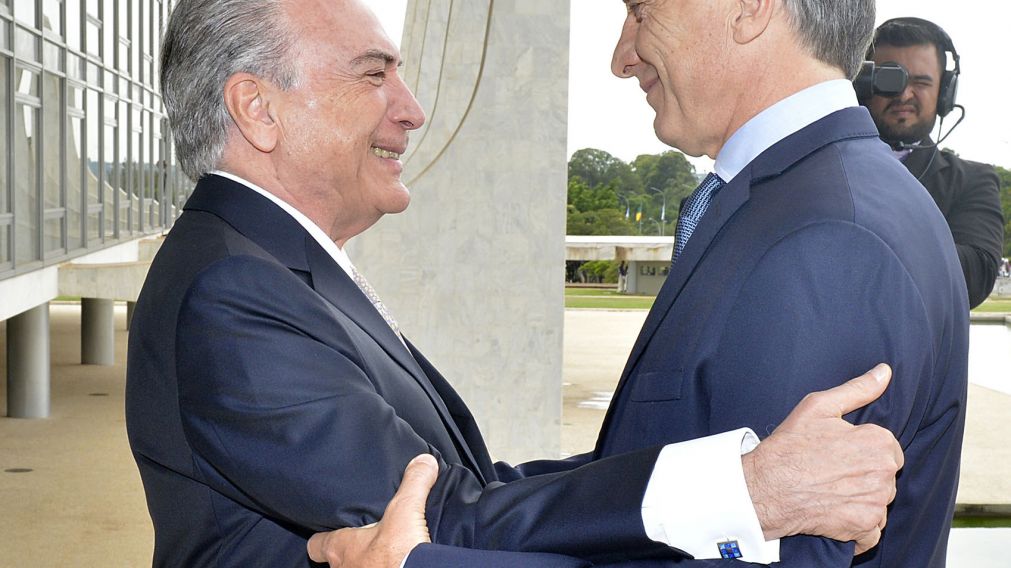 Temer y Macri, amigos desde que ambos asumieron las presidencias en sus países.