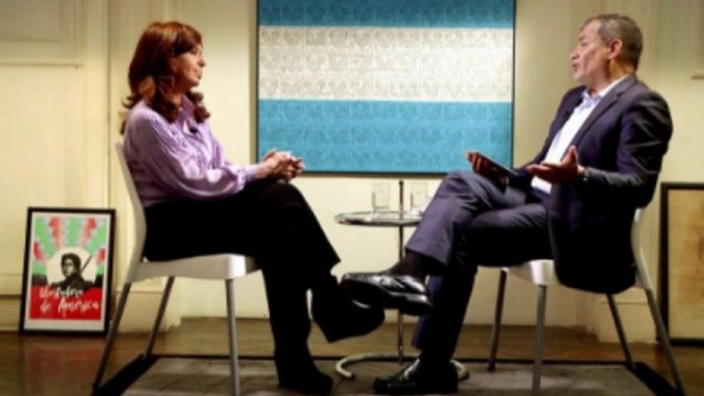 Correa entrevistó a Cristina.