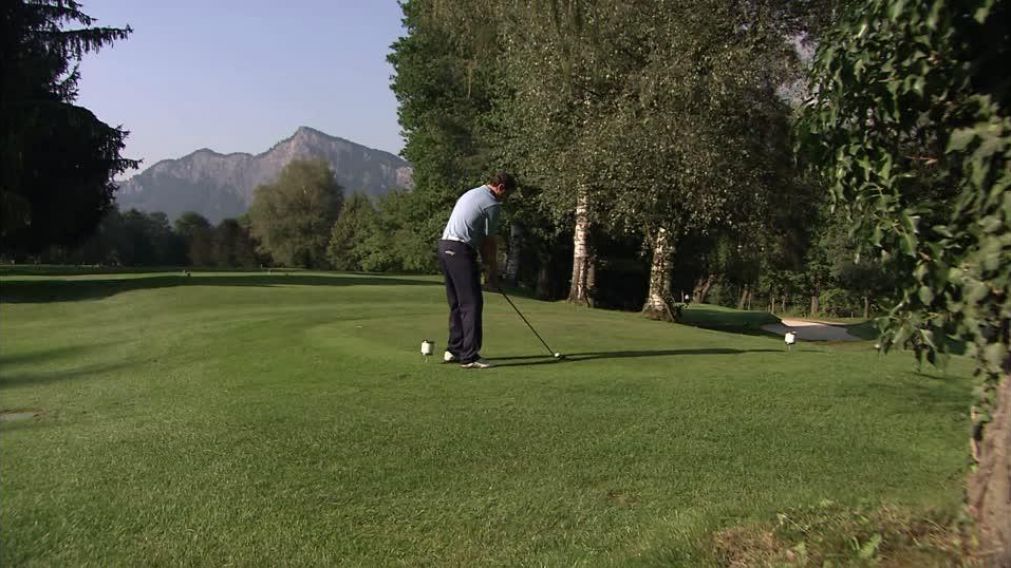 Insólita situación en un campo de golf de Inglaterra. (Imagen ilustrativa).