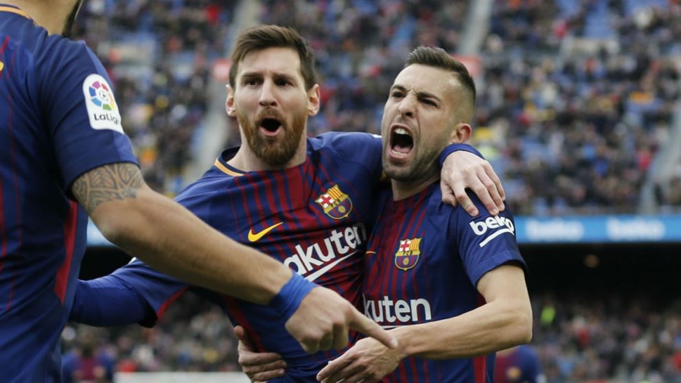 Jordi Alba elogió a Lionel Messi y justificó el resultado del amistoso por la ausencia del "mejor del mundo"