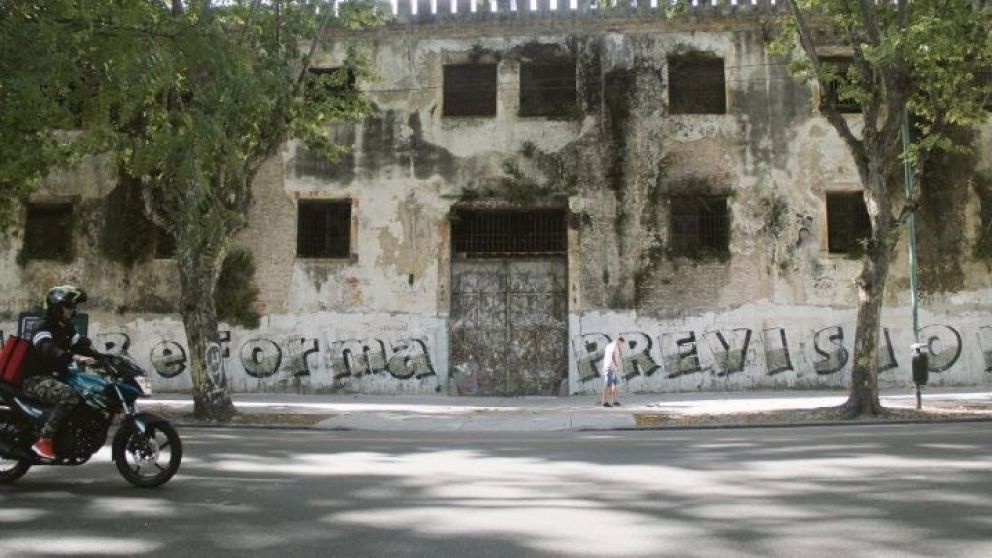 Así está la ex Cárcel de Caseros hoy en día.