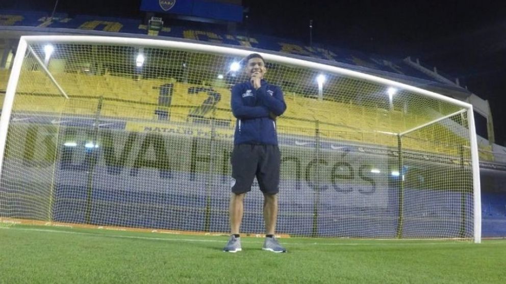 Teo le puso "pimienta" al duelo con Boca en la Bombonera