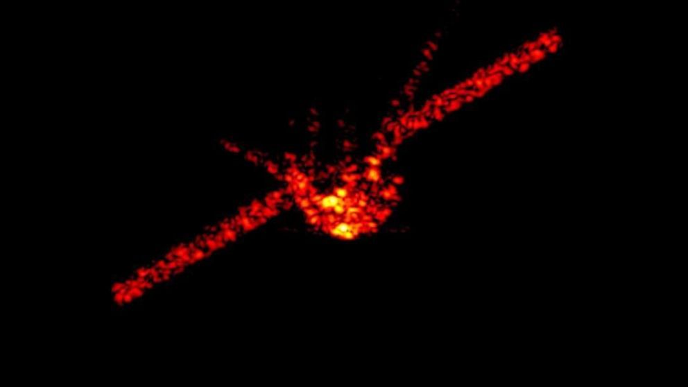 La imagen del Tiangong 1 (EFE).