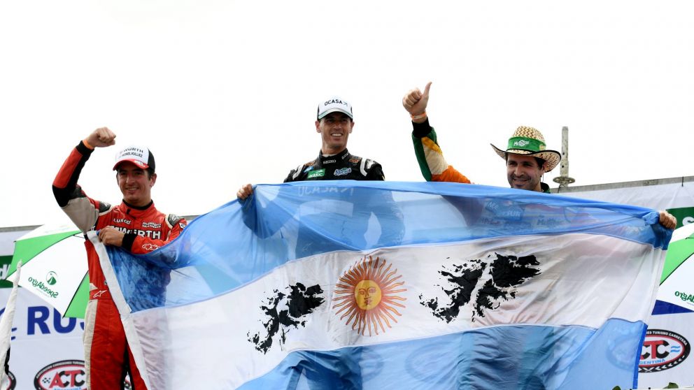 El podio del TC en San Luis. (actc.org)