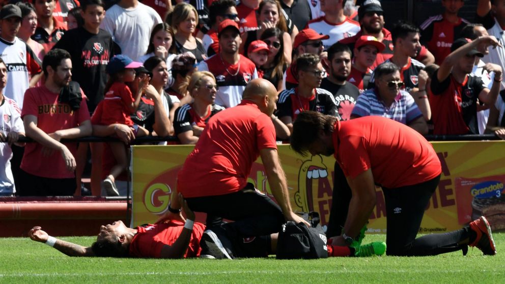 El jugador estar� al menos 4 meses sin jugar (FotoBaires).